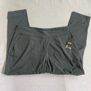 Mountain Hardware Grey Dynama Ankle Pant NWT XL 14 16